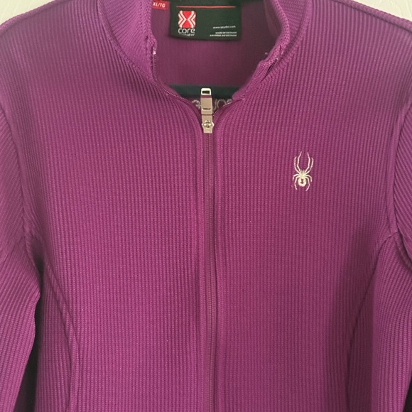 Spyder Vibrant Purple Zip-Up Jacket

Women's XL - Picture 6 of 9